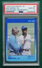 Ken Griffey Jr. rookie card graded PSA 10 Gem Mint 1989 Star #9 White back RC SP
