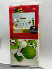 RoomMates Super Mario 45 Peel  Stick Wall Decals Removable Repositionable