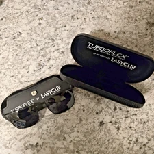 Easy clip turbo flex clip on hard and soft case with clip on NO glasses