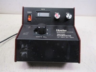 Hoefer Scientific TKO 100 Fluorometer Quantitation of DNA in Dilute Samples