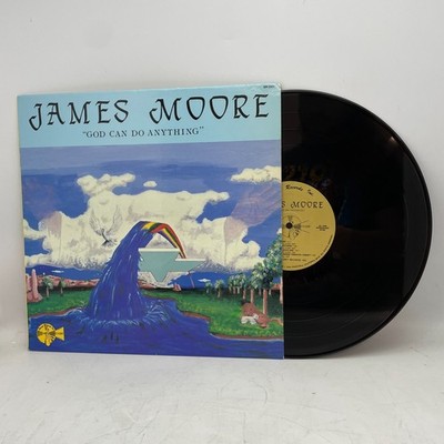 James Moore God Can Do Anything Vinyl LP US 1985 Pressing VG/VG+ Gospel Funk