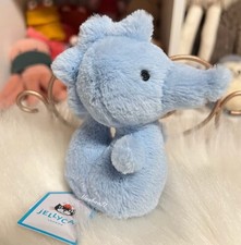 Jellycat Fluffy Seahorse Brand-new Genuine Product with Label and Dust-proof Bag