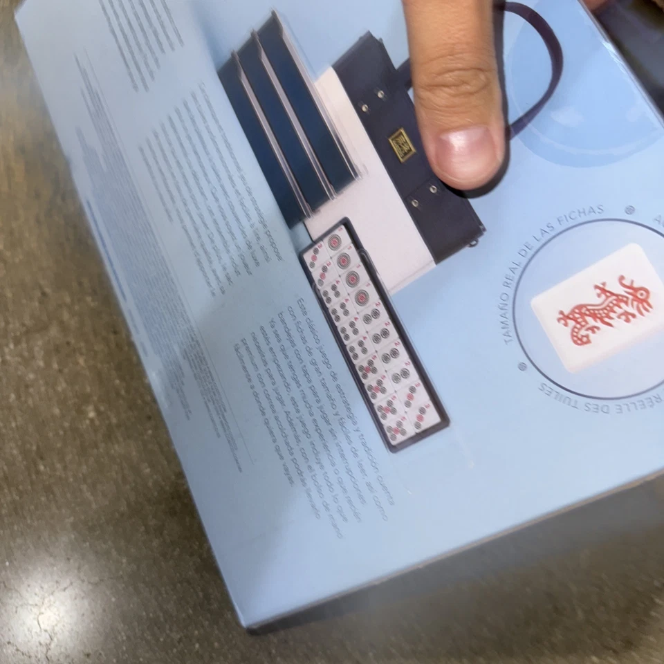 Winning Solutions American Mahjong Set 166 Azulejos Bolsa de Mano Bandejas de Dados Juego de Viaje Foto 4 de 4