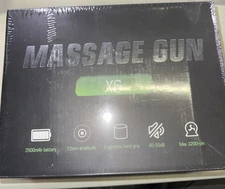 Raemao X6 Massage Gun, 10 Speeds, 15 Applicators, Black