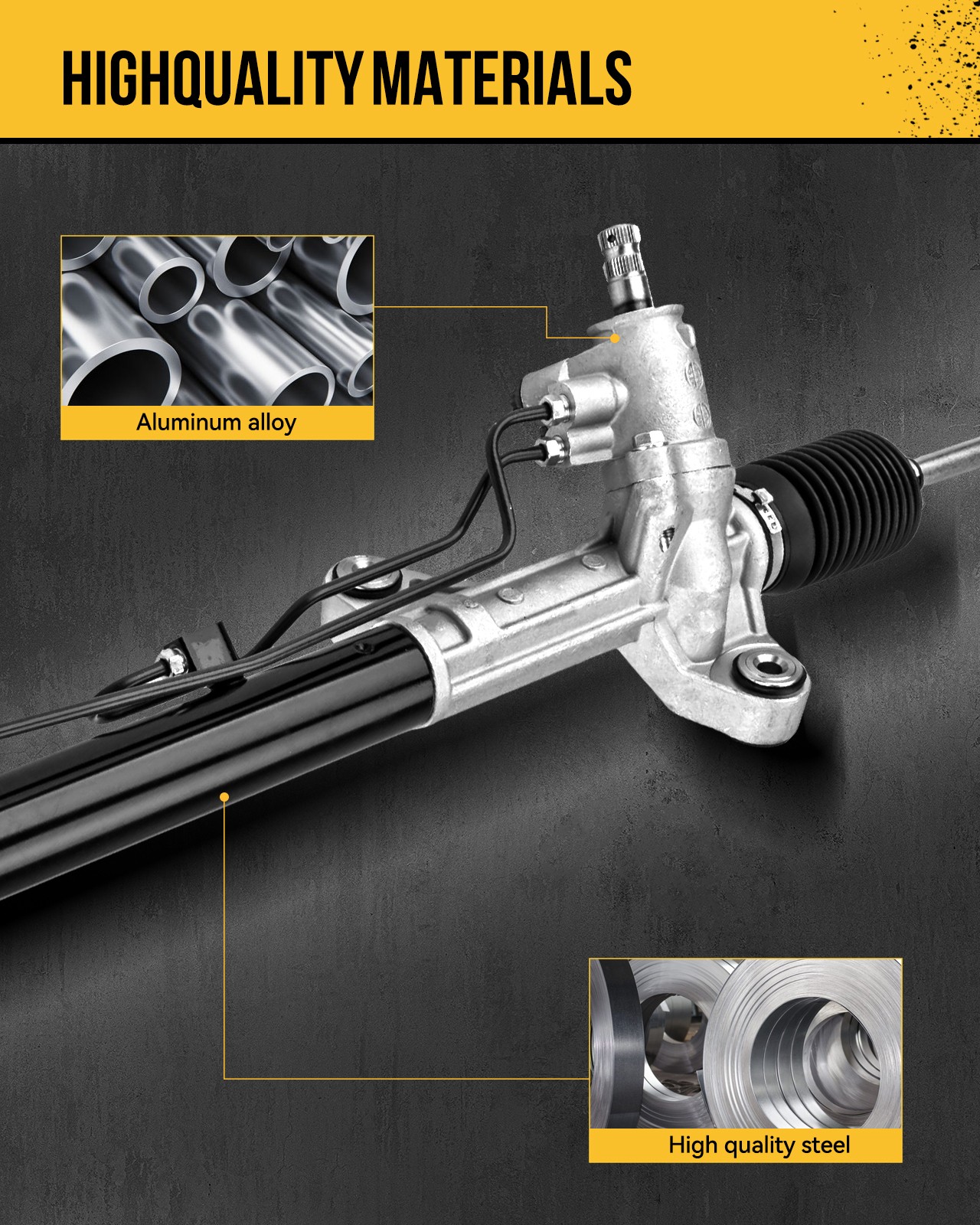 Power Steering Rack & Pinion Assembly For 00-2001 Nissan Maxima INFINITI I30