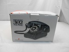 Crosley Electric Model 302 Vintage Rotary-Style Telephone, Corded Desk Phone