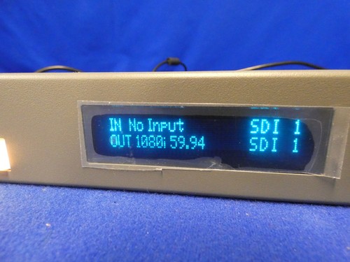 AJA FS1 Audio/Video HD/SD Frame Synchronizer w/2 Good Power Supplies - Picture 3 of 17