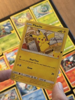 Full Set 25 McDonalds 2021 Pokemon Cards Promo Non Holo 25th