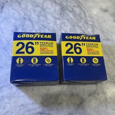 2 Good Year 26" Premium Heavy Duty Bicycle Tubes