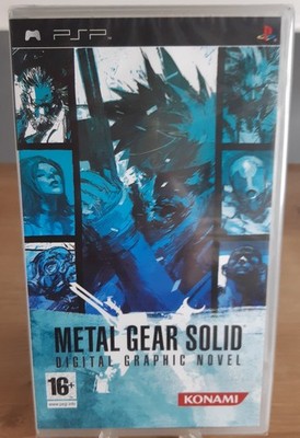 Sony PlayStation PSP Spiel Metal Gear Solid Digital Graphic Novel Neu und Sealed