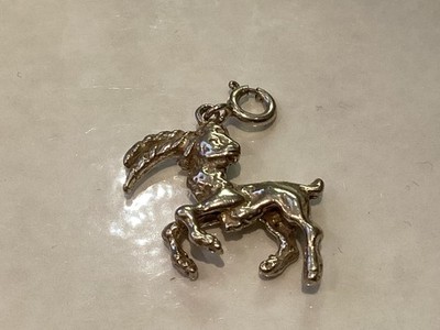 ECHT SIGNIERT STERLINGSILBER WIDDER STERNZEICHEN CHARM UNBEDINGT ANSEHEN KEINE RESERVIERUNG