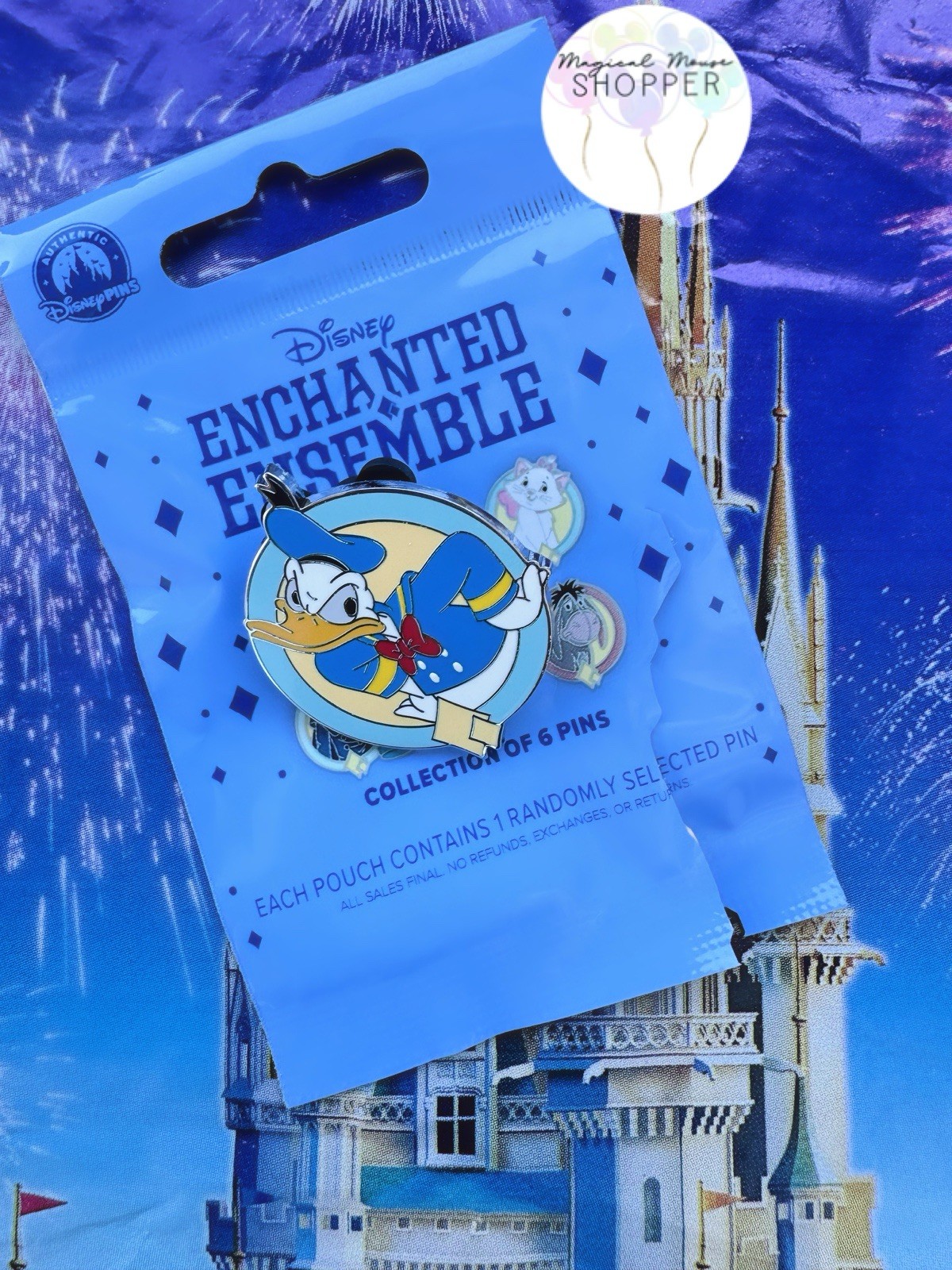 2026 Disney Parks Enchanted Ensemble Mystery Pouch Pin Donald Duck ONLY