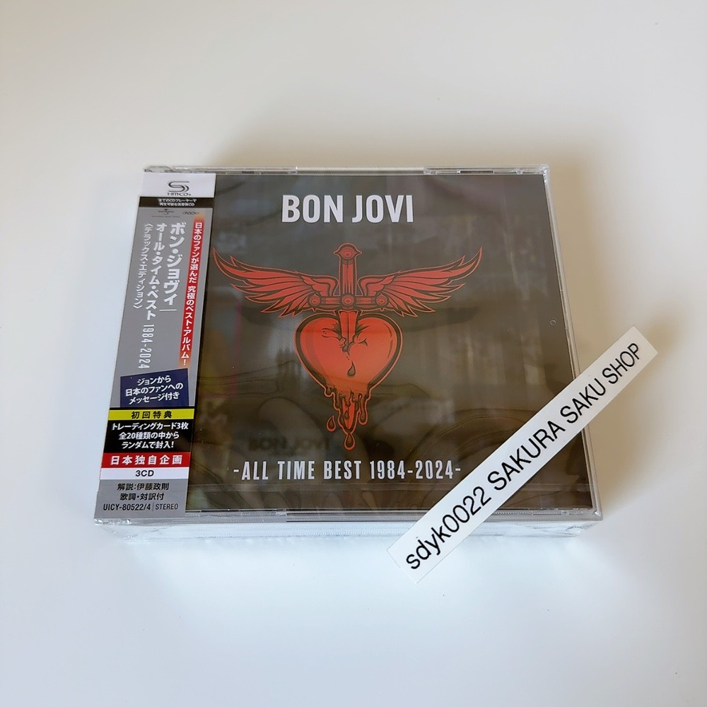BON JOVI / ALL TIME BEST CD3枚組 カード4枚 BON JOVI / ALL TIME BEST CD3枚組 カード4枚 - メルカリ