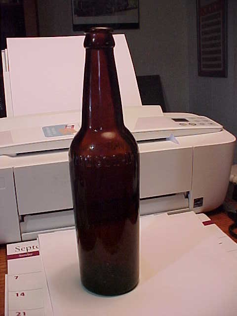 EVANS ALE (TRADE MARK) HUDSON, N.Y. (NY)(NEW YORK) AMBER EARLY ABM / DUG IN VA.