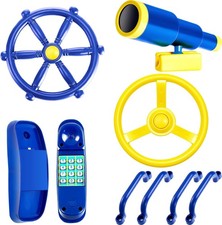 Playground Accessories Backyard Pirate Plastic Ship Playset Plastic Playground
