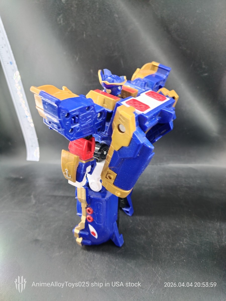 Metal Cardbot Black Hook & Fleta Z Transforming Robot Set USAship