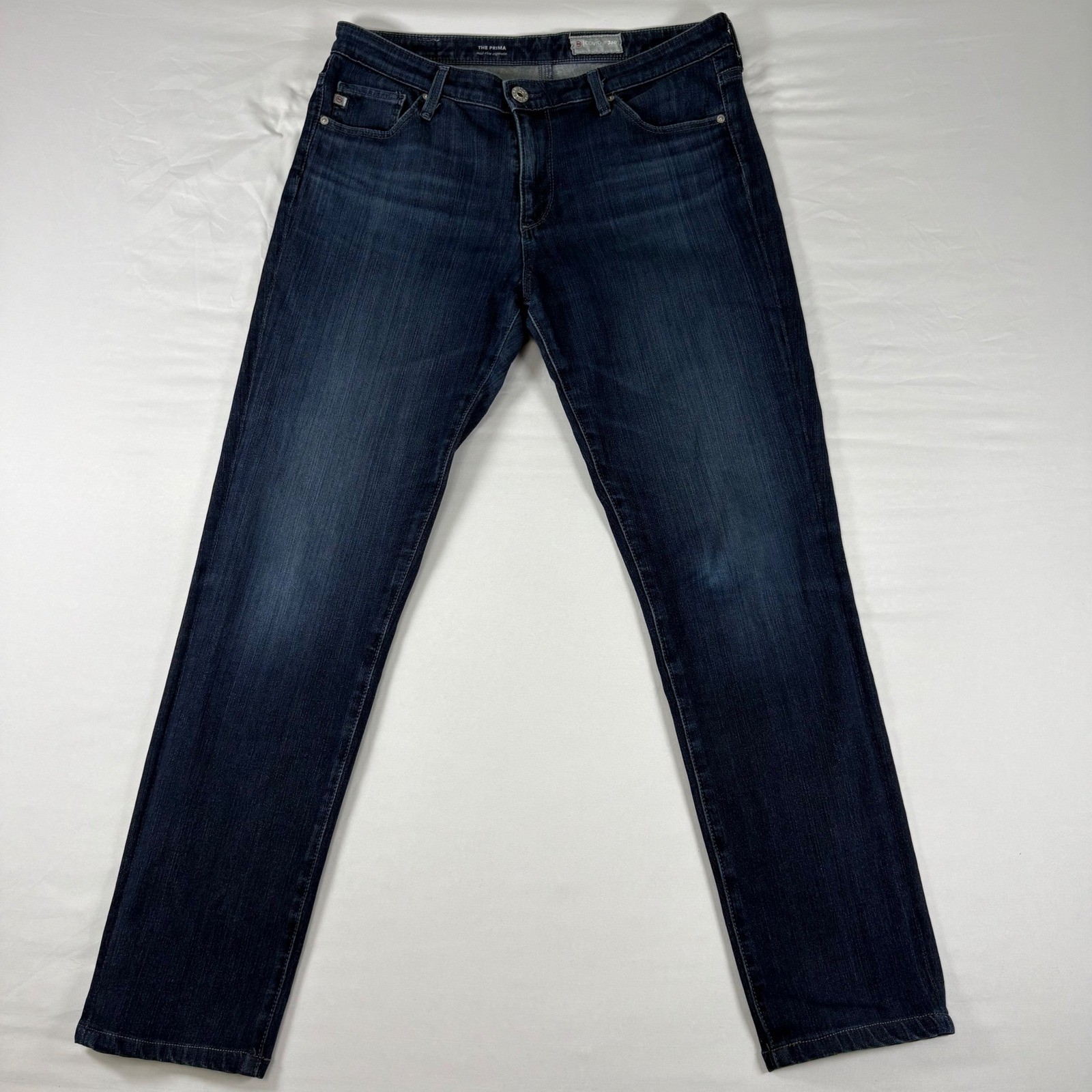 AG Adriano Goldschmied The Prima Jeans Women 28R Dark Wash Contour 360 Cigarette