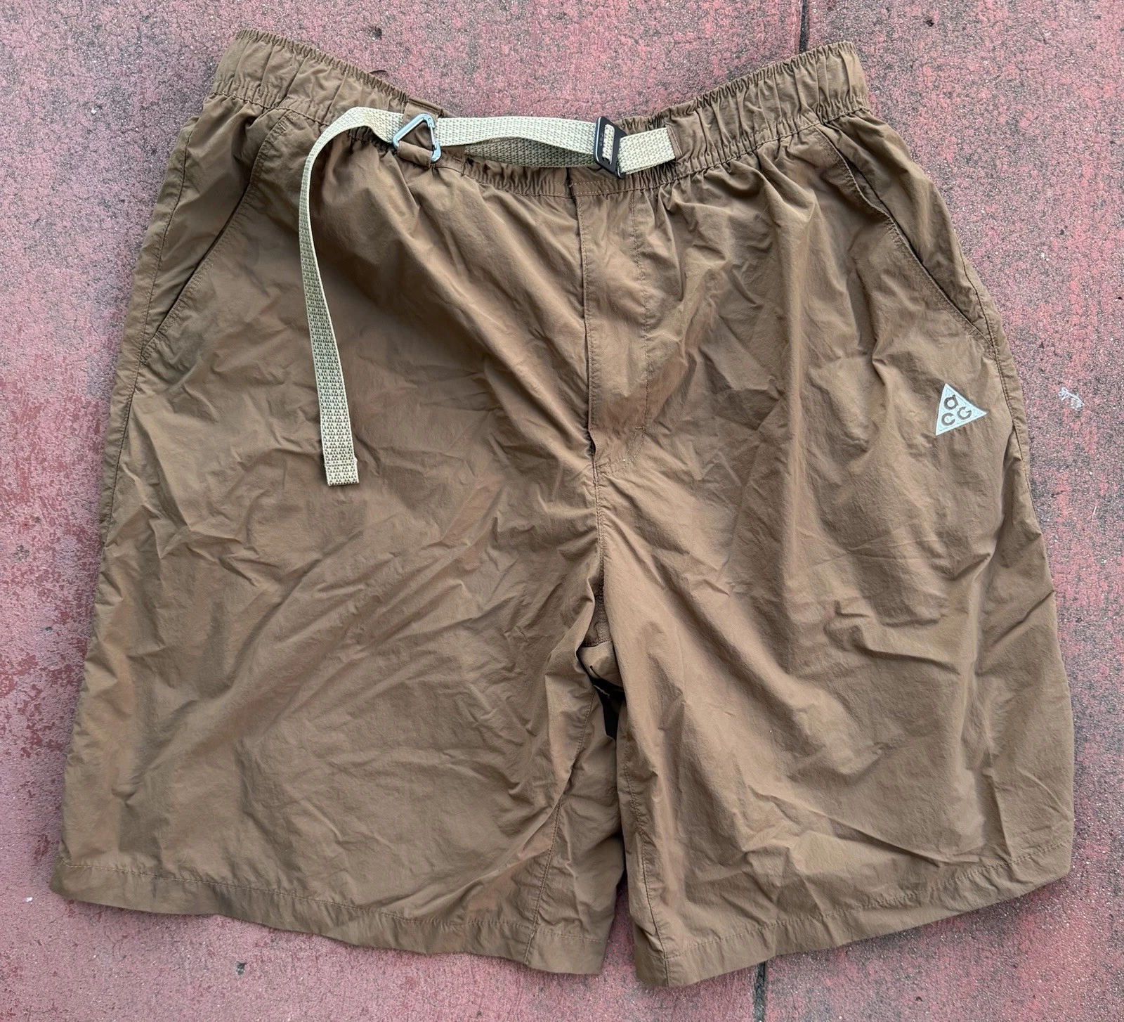 Nike ACG "Orb Weaver" Oversized Shorts UV Repel HJ2887-245 Mens Size Large