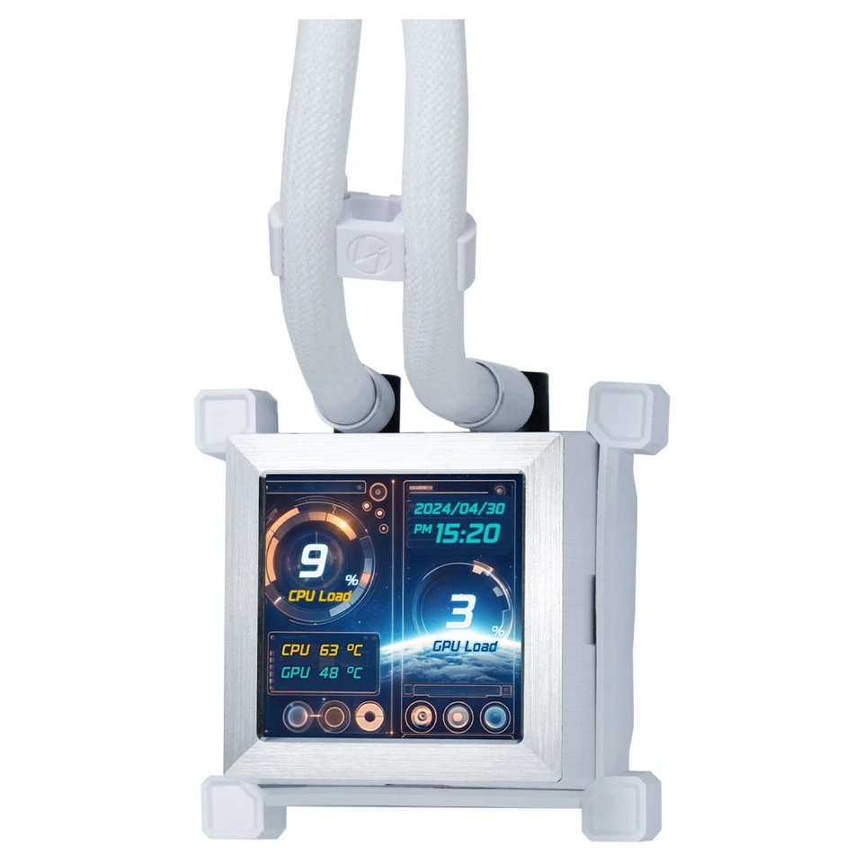 Lian Li Hydroshift 360mm R AIO CPU Cooler White - image 4 of 4