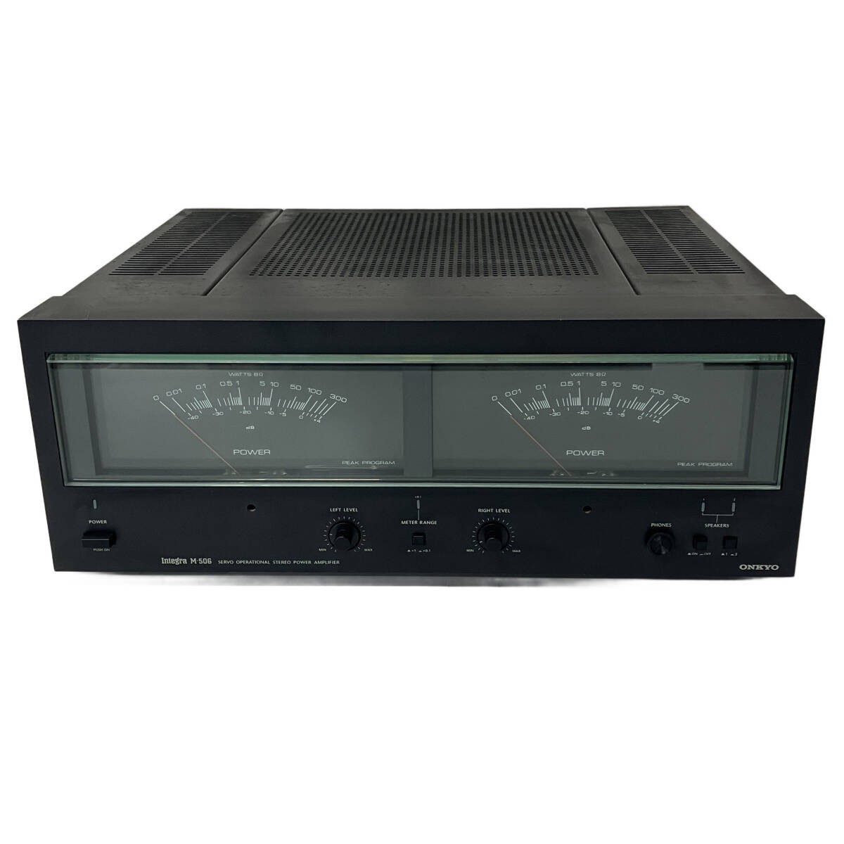 ONKYO オンキヨーインテグラ Integra M-506RS ジャンク 〇 オンキヨー製 ONKYO パワーアンプ Integra M-506RS 故障品