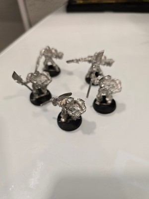 Warhammer 40k Space Marine Grey Knights OOP Metal Squad of Five 1