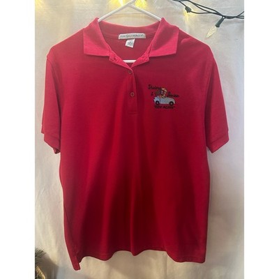 90's Port Authority  Thelma & Louise   Ride Again  Polo Shirt   Women s Medium