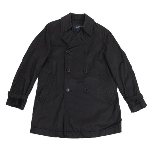 COMME des GARCONS HOMME Cotton Half Trench Coat Size S(K-160807)