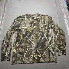 Vintage Liberty Realtree Hardwood Camo Long Sleeve T Shirt Mens Size M Hunting