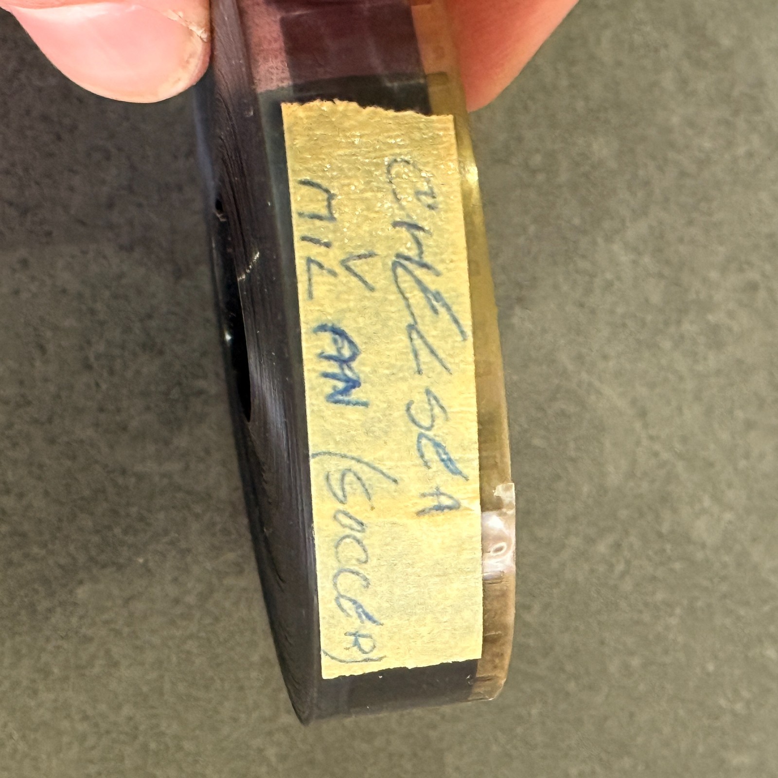 1966 Chelsea vs AC Milan Original TV Commentary Script & Film Coin Toss Match