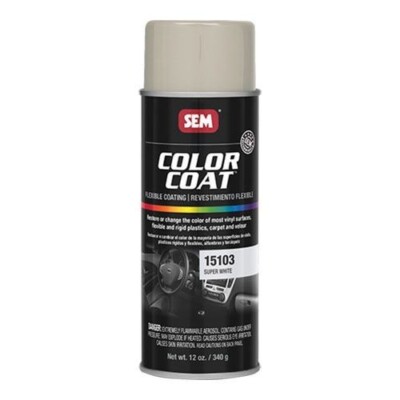 SEM 15103 Super White Color Coat - 12 oz.