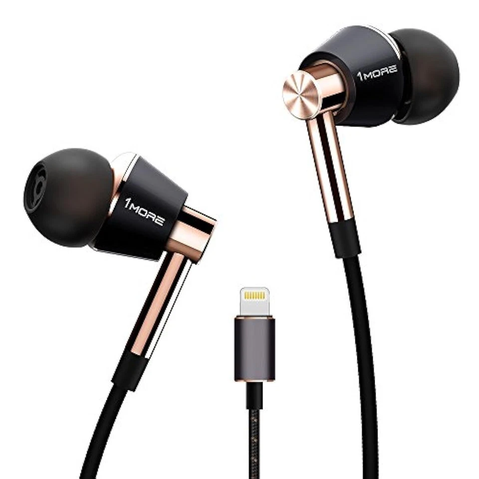 1MORE Triple Driver In-Ear Earphones Hi-Res Resolution - 3.5mm jack headset - Image 3 of 4