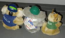 KOALA BEAR Kangaroo I Love Australia Clip On and Keychain Figures Plush Lot