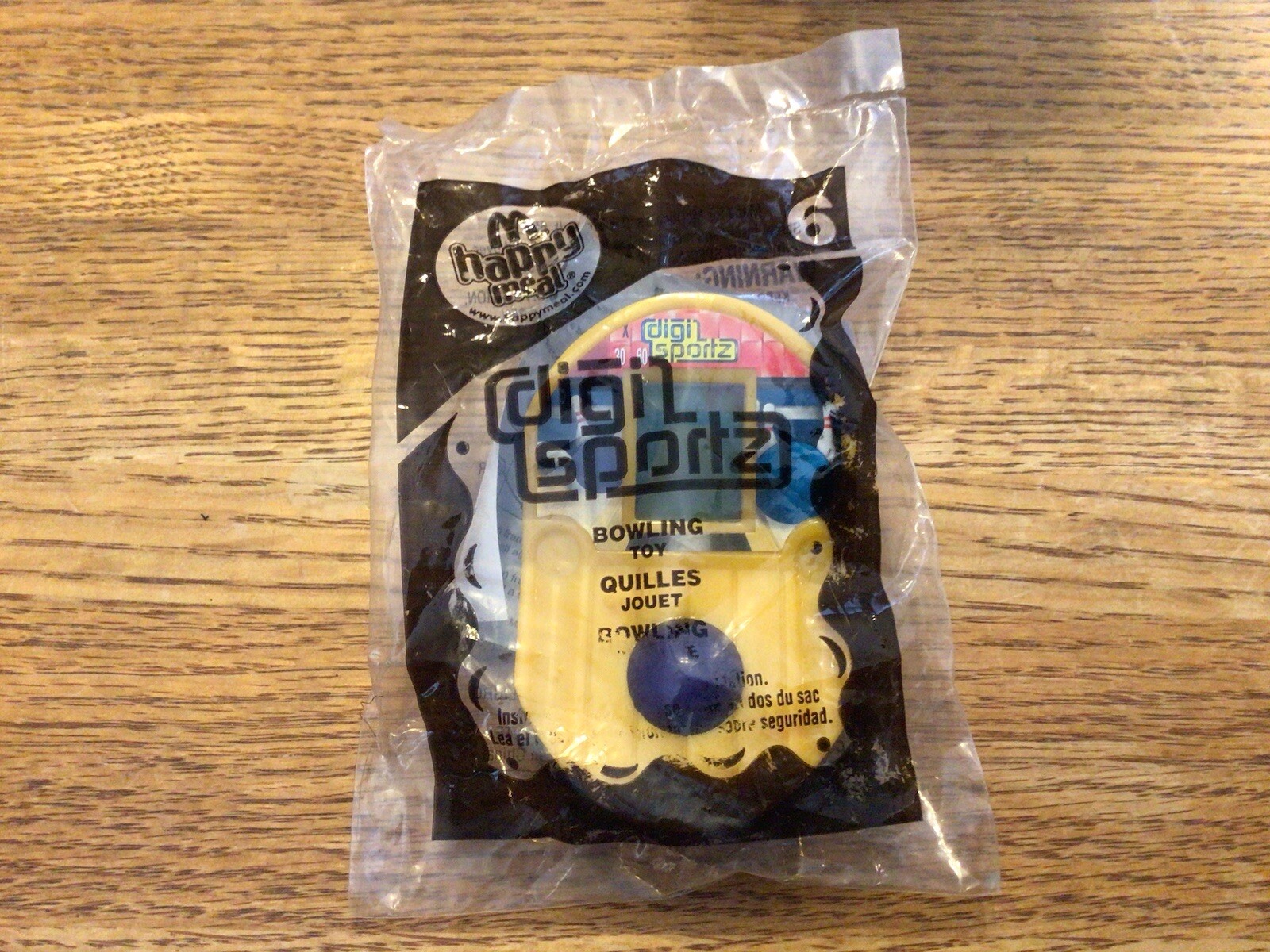 2008 DIGI SPORTZ MCDONALDS HAPPY MEAL ELECTRONIC GAME - BOWLING #6