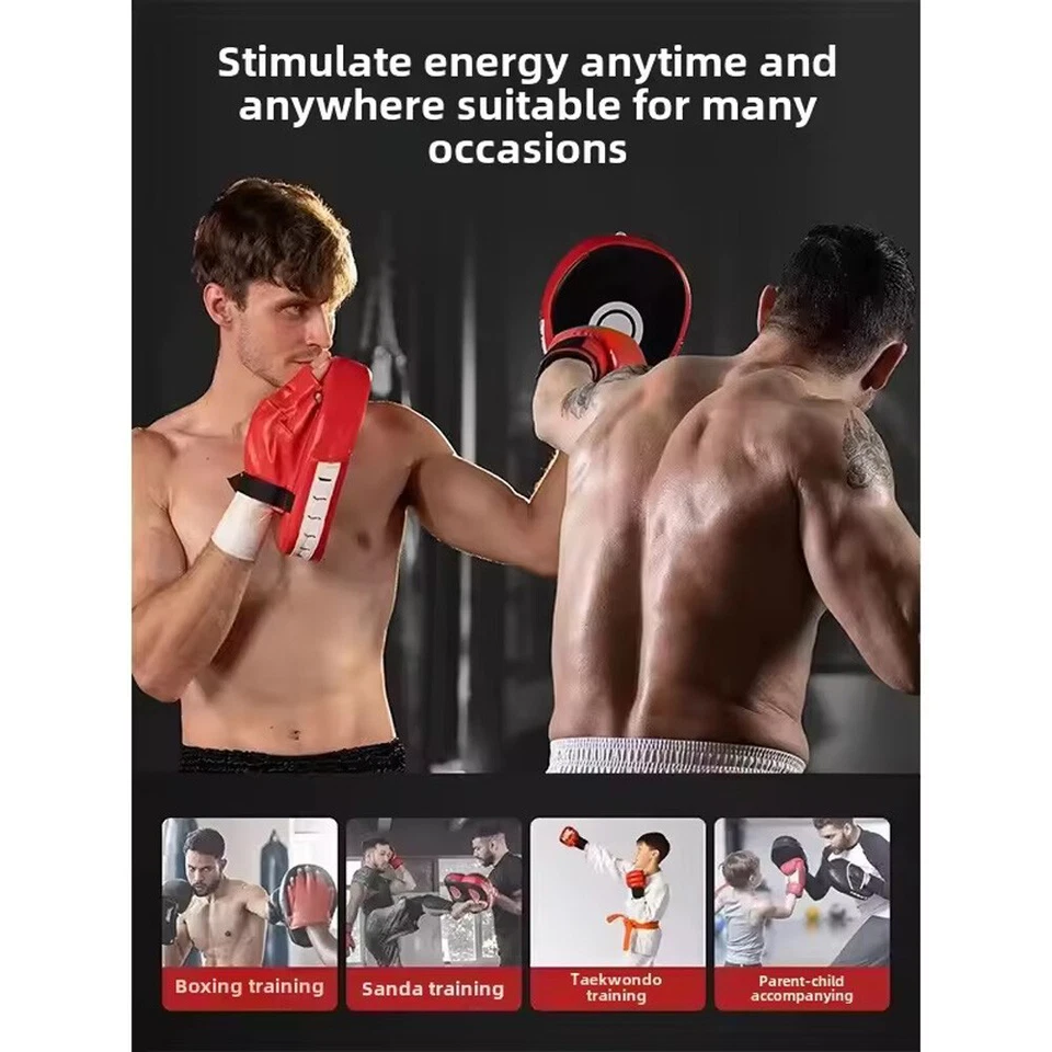 2tlg Pratzen Focus Pad Handpratzen Pratze Kick Boxen Kampfsport Schlagpolster - Bild 4 von 4
