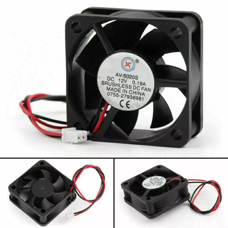 DC Bürstenlos Cooling Kühlung PC Computer Fan 12V 0.18A 5020s 