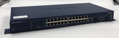 Netgear ProSafe 24+2 Smart Switch with PoE FS726TP V1H2 (UNTESTED)