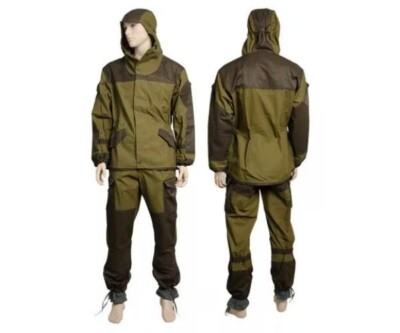 GORKA社製のカーキ色　実物　ゴルカ3K Lサイズ上下セット Gorka 3 Olive
