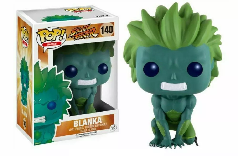 Why is Blanka Green in Street Fighter?