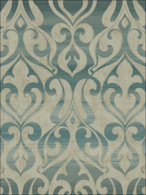 Designer Wallpapers Studio 465 DB60402  Arabesque 27 in x 9 yds
