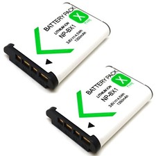 2x Battery Pack For NP-BX1 Sony HDR-CX240 HDR-CX240E HDR-CX405 HDR-CX440 New