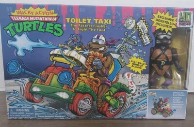 Playmates Teenage Mutant Ninja Turtles   Toilet Taxi 40th Anniversary Tmnt