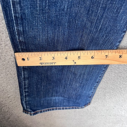 Lucky Brand Jeans Mens 32x32 121 Heritage Slim Straight White Oak Denim USA - Picture 7 of 14