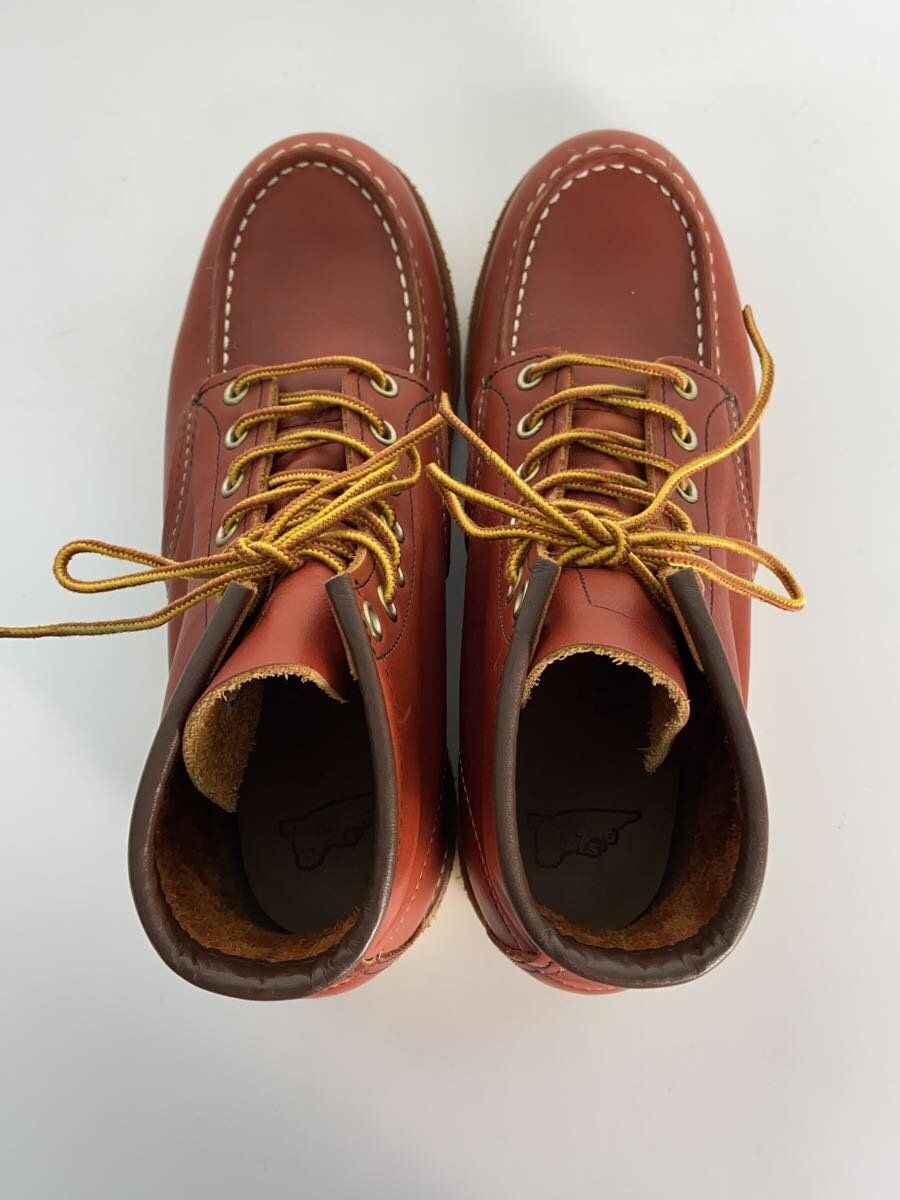 RED WING 6-inch Classic Moc US 7.5 leather 8875 lace up RED WING 6-inch Classic Moc US 7.5 leather 8875 lace up