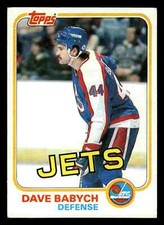 1981-82 Topps Dave Babych RC #1 - Winnipeg Jets