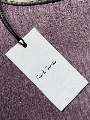 Bolso Tote De Cuero Texturizado Paul Smith Nuevo Con Etiqueta £650 - Imagen 17 de 17
