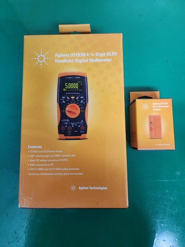 Agilent U1253B Handheld Digital Multimeter, 4 ½ Digit, OLED Display, U1177A - Picture 2 of 19