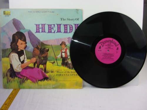 Heidi Disney Disneyland VINTAGE VG record album LP vinyl - Afbeelding 1 van 6