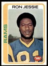 1978 Topps Ron Jessie b Los Angeles Rams #283