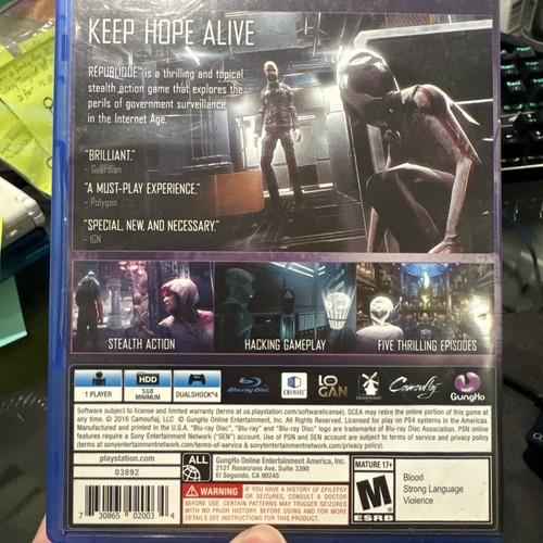 République (Sony PlayStation 4, 2016) - Picture 2 of 7