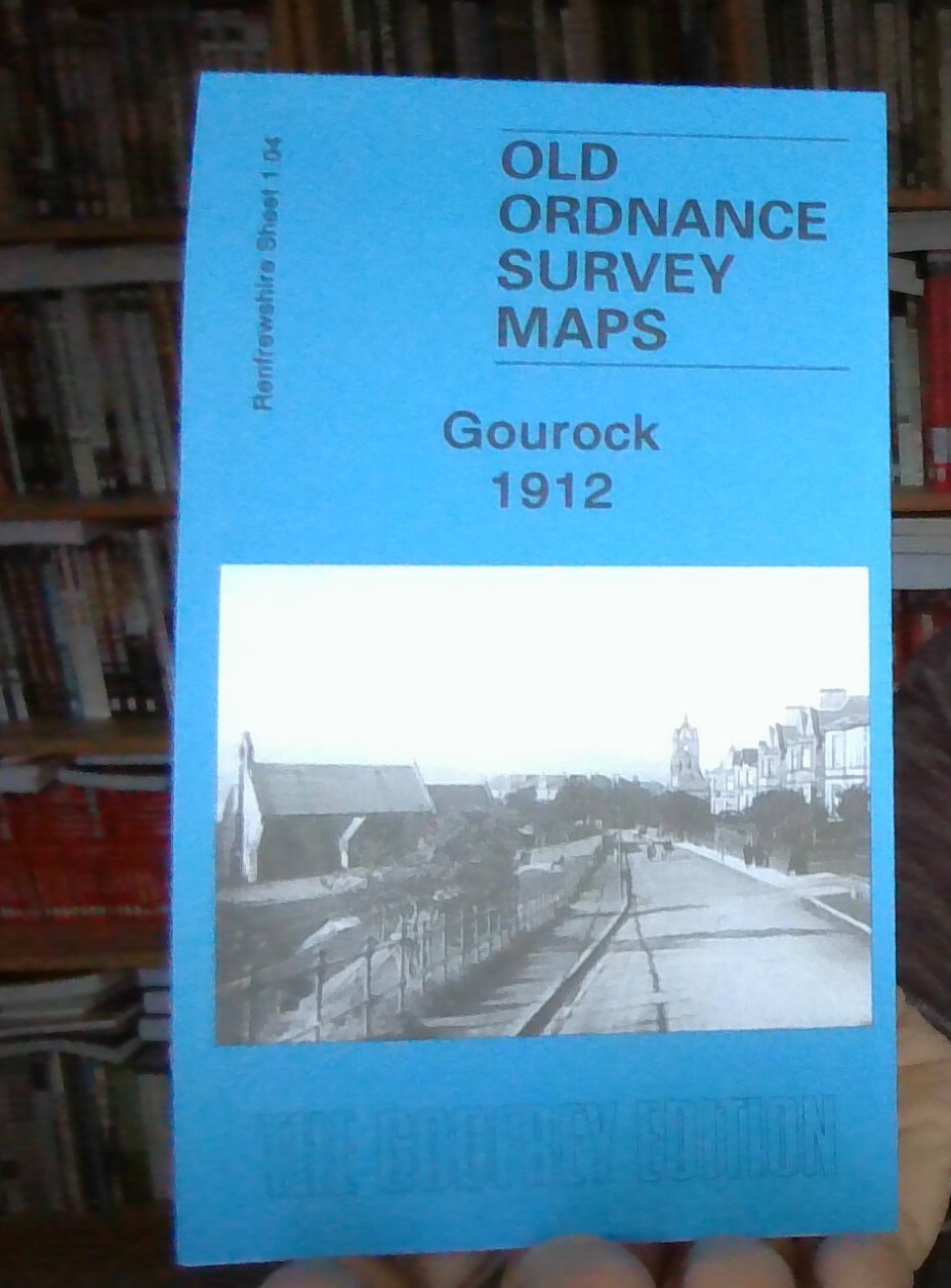 MAP OF Gourock 1912: Renfrewshire Sheet 1.04 by Gilbert Torrance Bell NEW